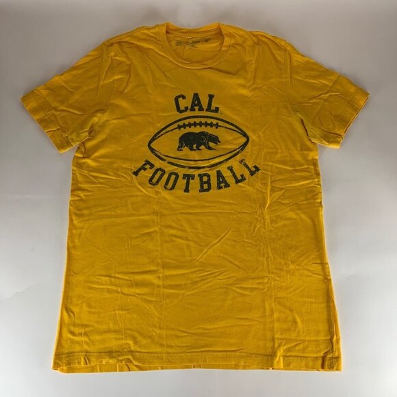 Aaron Rodgers California Golden Bears Gold The Victory Crewneck Shirt Mens Large - Picture 1 of 5